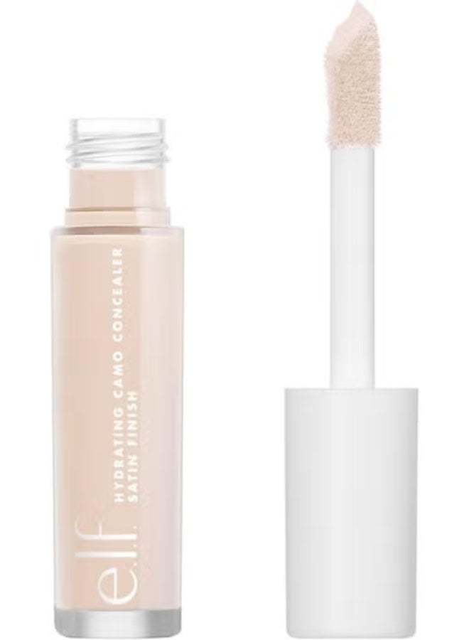 إلف كونسيلر مرطب مموه، خفيف الوزن، تغطية كاملة، يدوم طويلاً، يخفي العيوب، يصححها، يغطيها، يرطبها، يبرزها، لمسة نهائية ساتانية (وردي فاتح) - Image 1